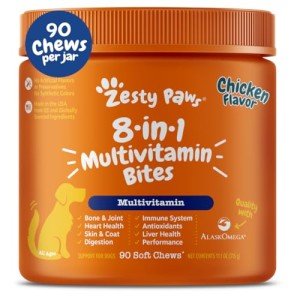 Zesty Paws Multivitamin Dog Treats – 90ct