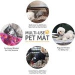 Ultra Soft Star Print Pet Bed for Cats & Dogs