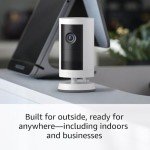 Ring Outdoor Cam Plus - Battery, 2K Video, White