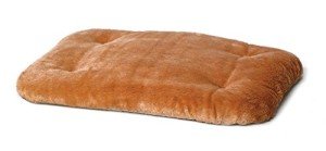 Cozy Plush Cat Bed for Playpen, Small Camel