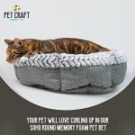 Soho Ultra Soft Plush Round Cat Bed