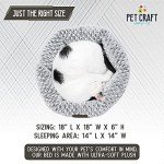 Soho Ultra Soft Plush Round Cat Bed
