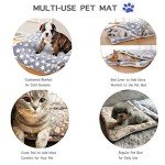 Cozy Reversible Pet Bed Mats for Dogs & Cats