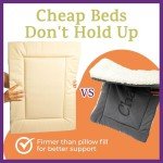 Cozy Washable Cat Bed - Non-Toxic Indoor Mat