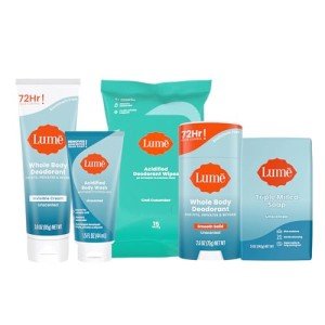Lume Women's Skin Care Gift Set - Odor Control