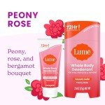Lume Peony Rose Whole Body Deodorant Bundle