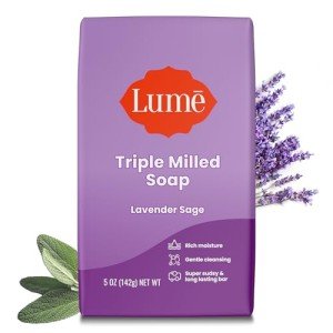 Lume Lavender Sage Moisturizing Bar Soap - 5 oz
