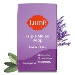 Lume Lavender Sage Moisturizing Bar Soap - 5 oz