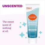 Lume Whole Body Deodorant - Unscented Cream Tube