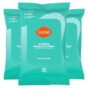 Lume Deodorant Wipes - 24 Hour Odor Control