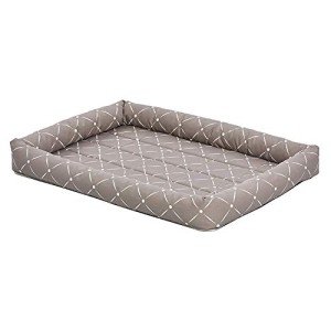 Quiet Time Couture Ashton Bolster Pet Bed, Medium