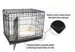 Cozy Double Bolster Bed for Pets – 18" White