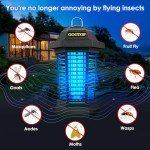 GOOTOP Electric Mosquito and Fly Zapper
