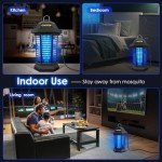 GOOTOP Electric Mosquito and Fly Zapper
