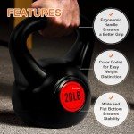 Fitvids 4-Piece Kettlebell Set for Strength Training