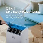 BLACK+DECKER 14,000 BTU Smart Portable AC Unit
