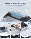 Portable 26lbs Countertop Ice Maker Machine