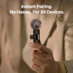 Wireless Lavalier Microphones for Video Recording - 2 Pack