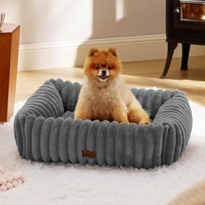 Cozy Washable Dog Bed for Small to Medium Pets