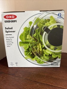 OXO Good Grips Large White Salad Spinner 6.22 Qt