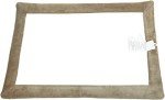 Midwest Deluxe Micro Terry Pet Bed in Taupe