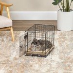 Deluxe Tan Bolster Bed for Tiny Dogs