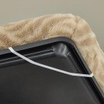 Deluxe Tan Bolster Bed for Tiny Dogs
