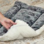 Reversible Machine Washable Pet Bed for Medium Dogs