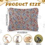4 Pack Cozy Reversible Pet Bed Mats