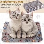 4 Pack Cozy Reversible Pet Bed Mats