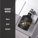Curve Black Cologne Spray for Men, 4.2 oz