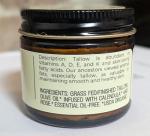 Unscented Whipped Tallow Balm for Eczema Relief