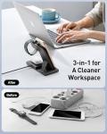 Portable 3-in-1 Wireless Charger for Apple & Android