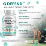 Quercetin, Zinc, Vitamin C & D Supplement Blend