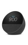 Smart Alarm Clock with Alexa - Echo Spot Black