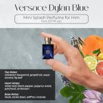Versace Men's Cologne Sampler Set - 4 Mini Fragrances