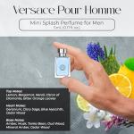 Versace Men's Cologne Sampler Set - 4 Mini Fragrances