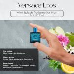 Versace Men's Cologne Sampler Set - 4 Mini Fragrances