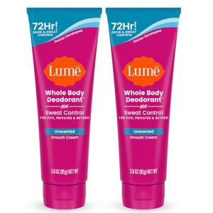 Lume Whole Body Deodorant Plus Sweat Control - Unscented