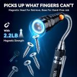 VIBELITE – Telescopic Magnetic Pickup Tool with LED