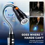 VIBELITE – Telescopic Magnetic Pickup Tool with LED