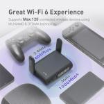 Portable Wi-Fi 6 Travel Router with VPN Support