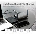 Portable Wi-Fi 6 Travel Router with VPN Support