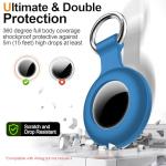 4-Pack Waterproof AirTag Holders with Keychain