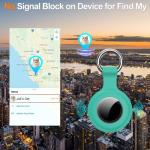 4-Pack Waterproof AirTag Holders with Keychain