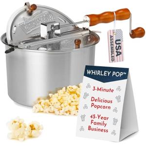 Whirley Pop Popcorn Maker - Quick Stove Top Fun