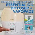 Vicks 3-in-1 Humidifier with Night-Light & Diffuser