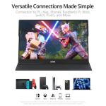 15.6" FHD Ultra-Slim Portable Gaming Monitor