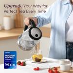 Cosori 1.7L Glass Electric Kettle - No Plastic