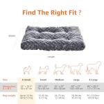 Cozy Machine Washable Pet Bed - Gray 23"x18